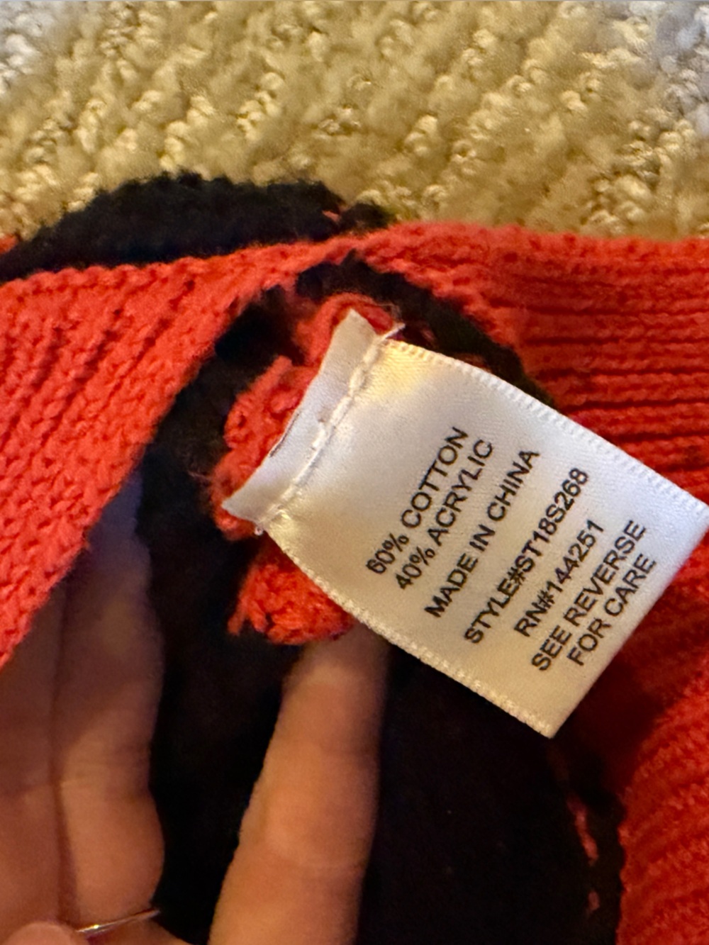 Colorblock sweater - Picture 6 of 7